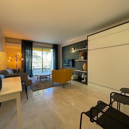 C012-Appartement Confortable Avec Piscine, Tennis Et Grand Parc Cannes Exterior foto