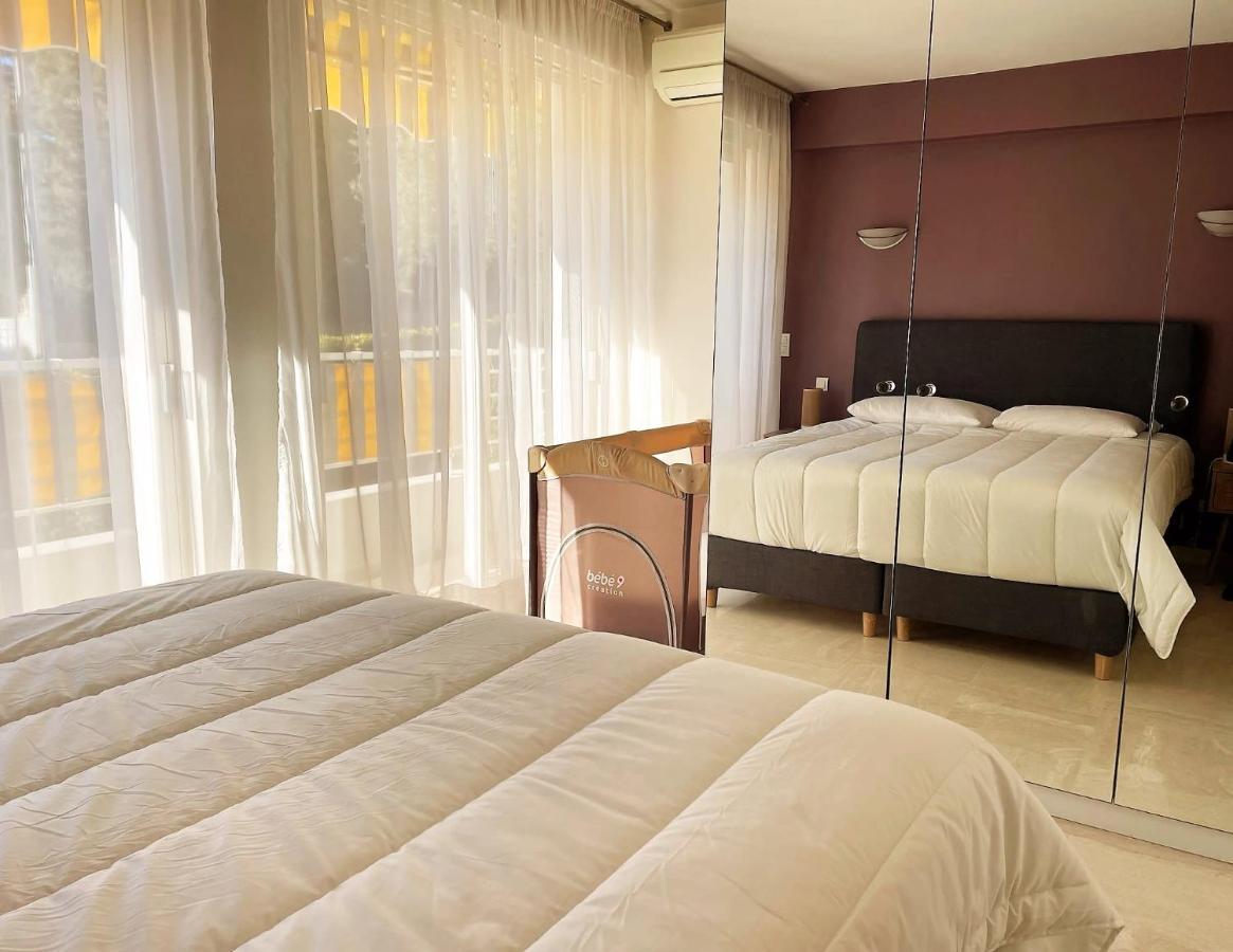 C012-Appartement Confortable Avec Piscine, Tennis Et Grand Parc Cannes Exterior foto