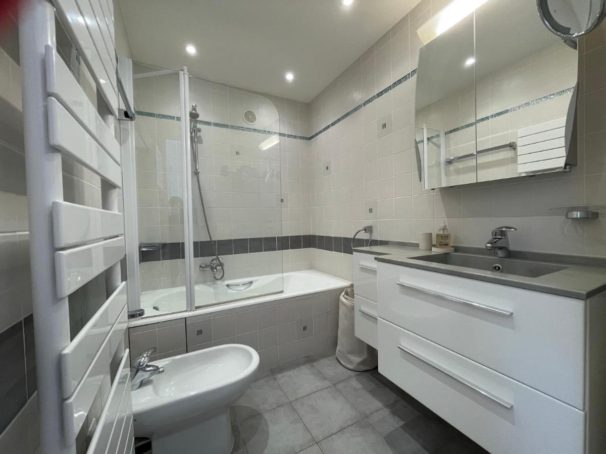 C012-Appartement Confortable Avec Piscine, Tennis Et Grand Parc Cannes Exterior foto