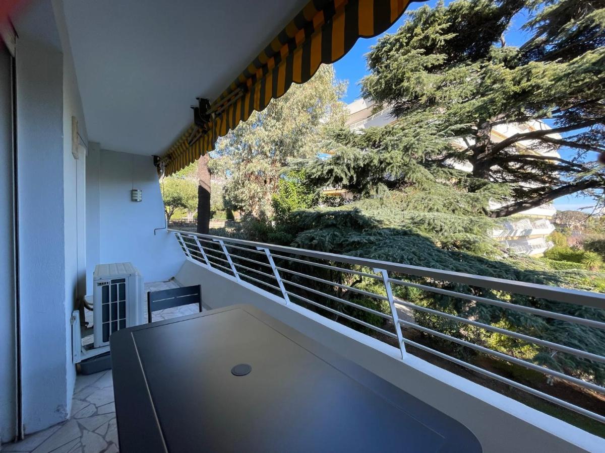 C012-Appartement Confortable Avec Piscine, Tennis Et Grand Parc Cannes Exterior foto