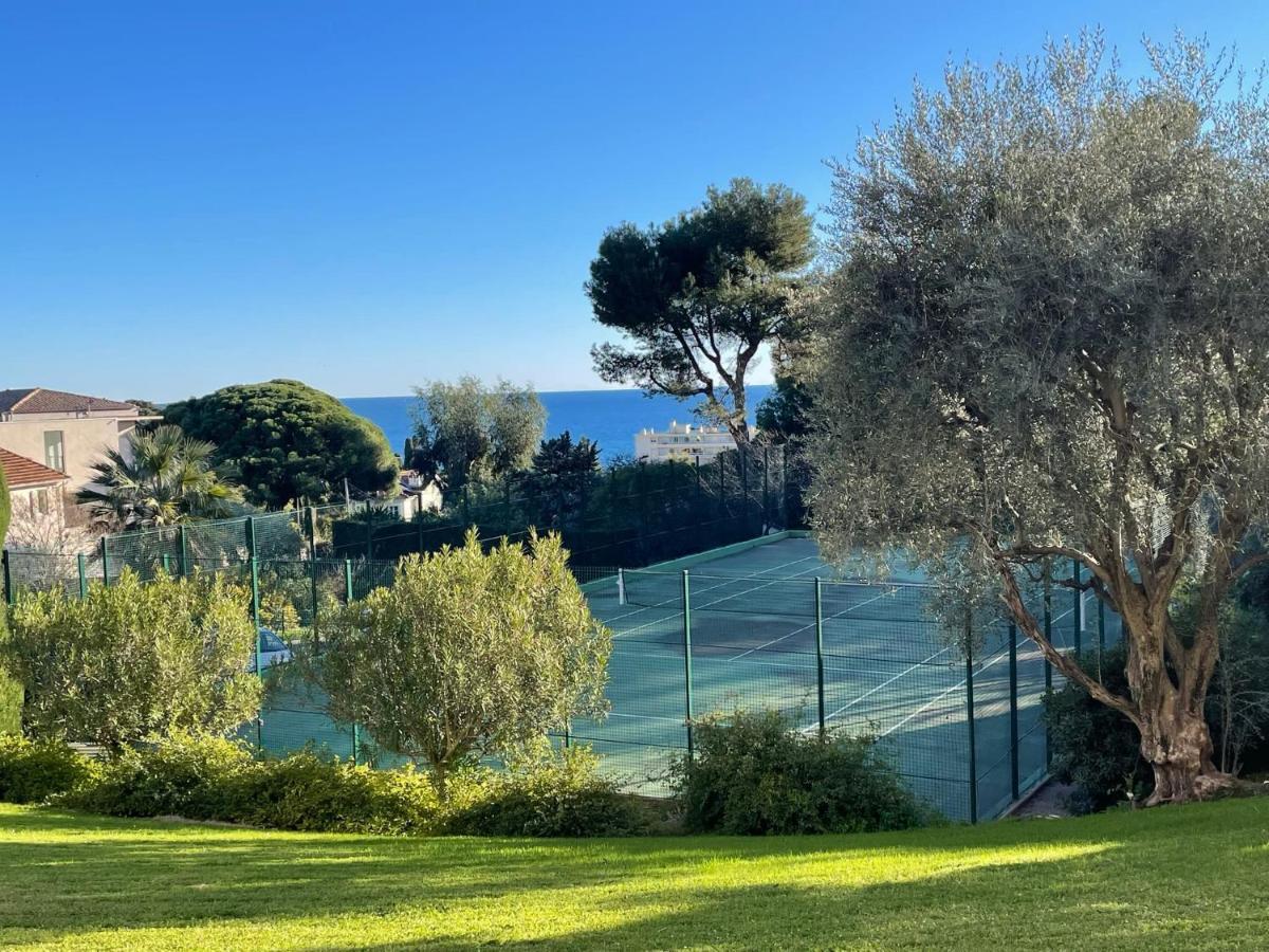 C012-Appartement Confortable Avec Piscine, Tennis Et Grand Parc Cannes Exterior foto